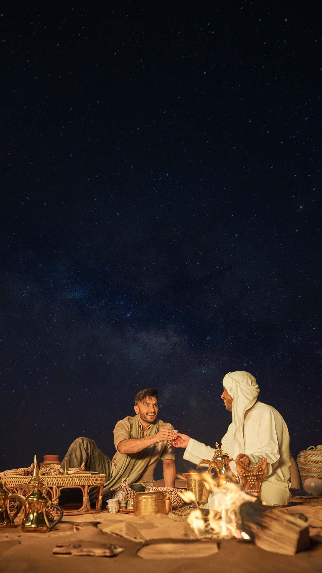 Die Wüste von Abu Dhabi