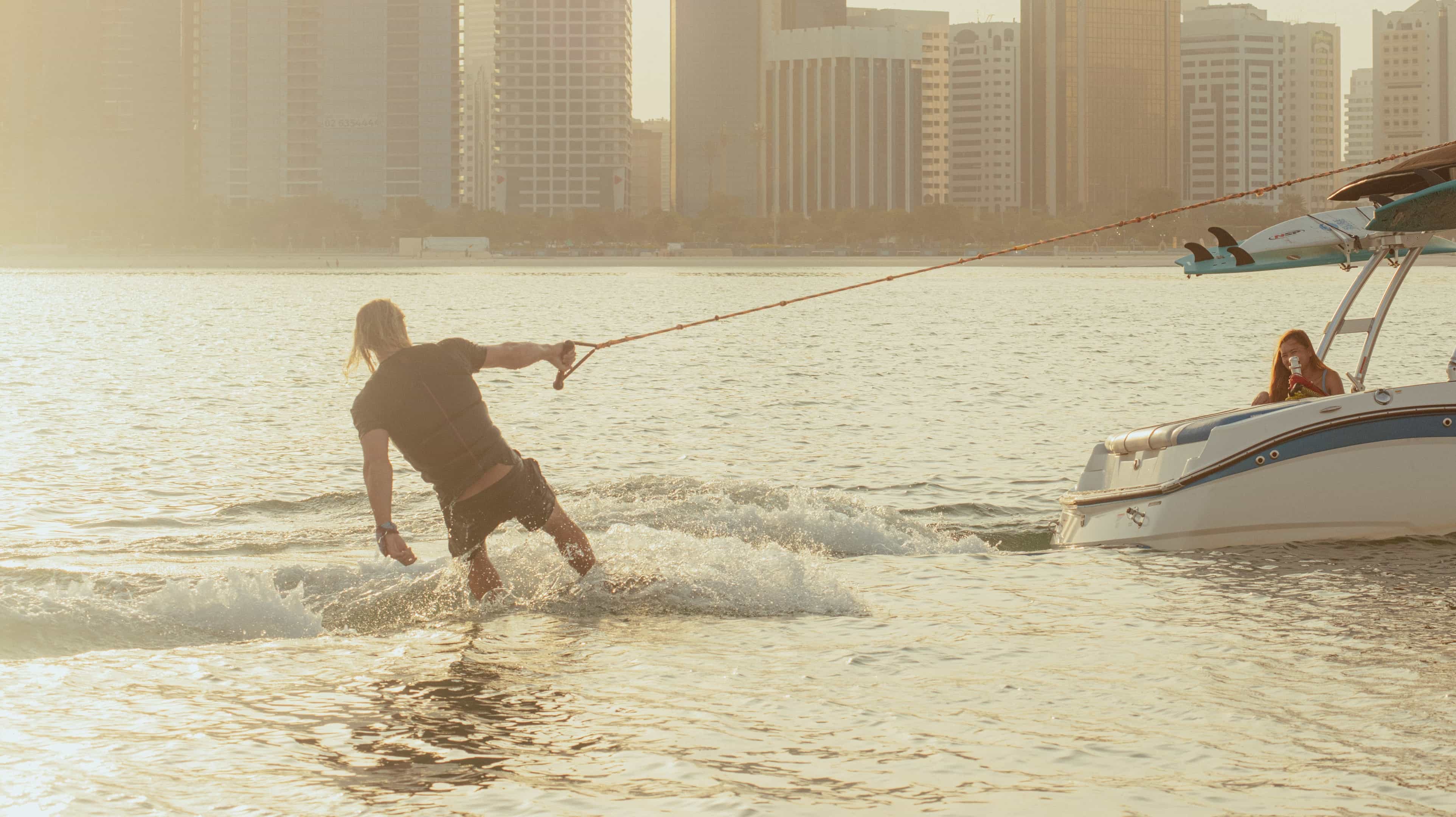 Wakeboarding and water cable parks