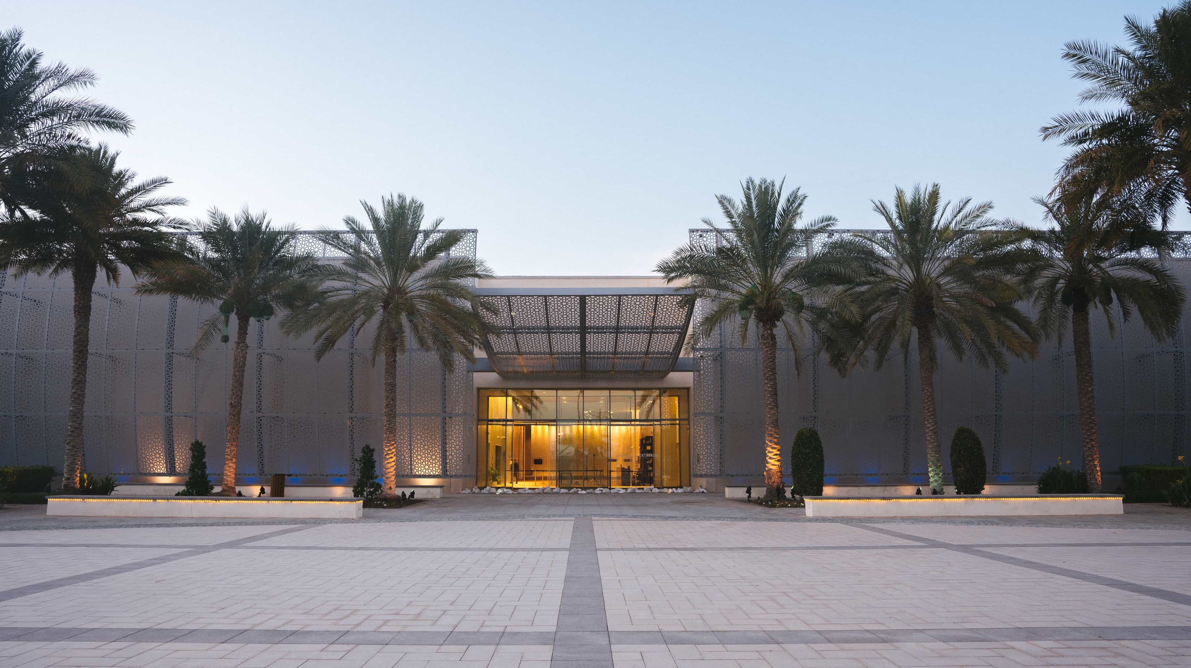 Manarat Al Saadiyat building from the outside