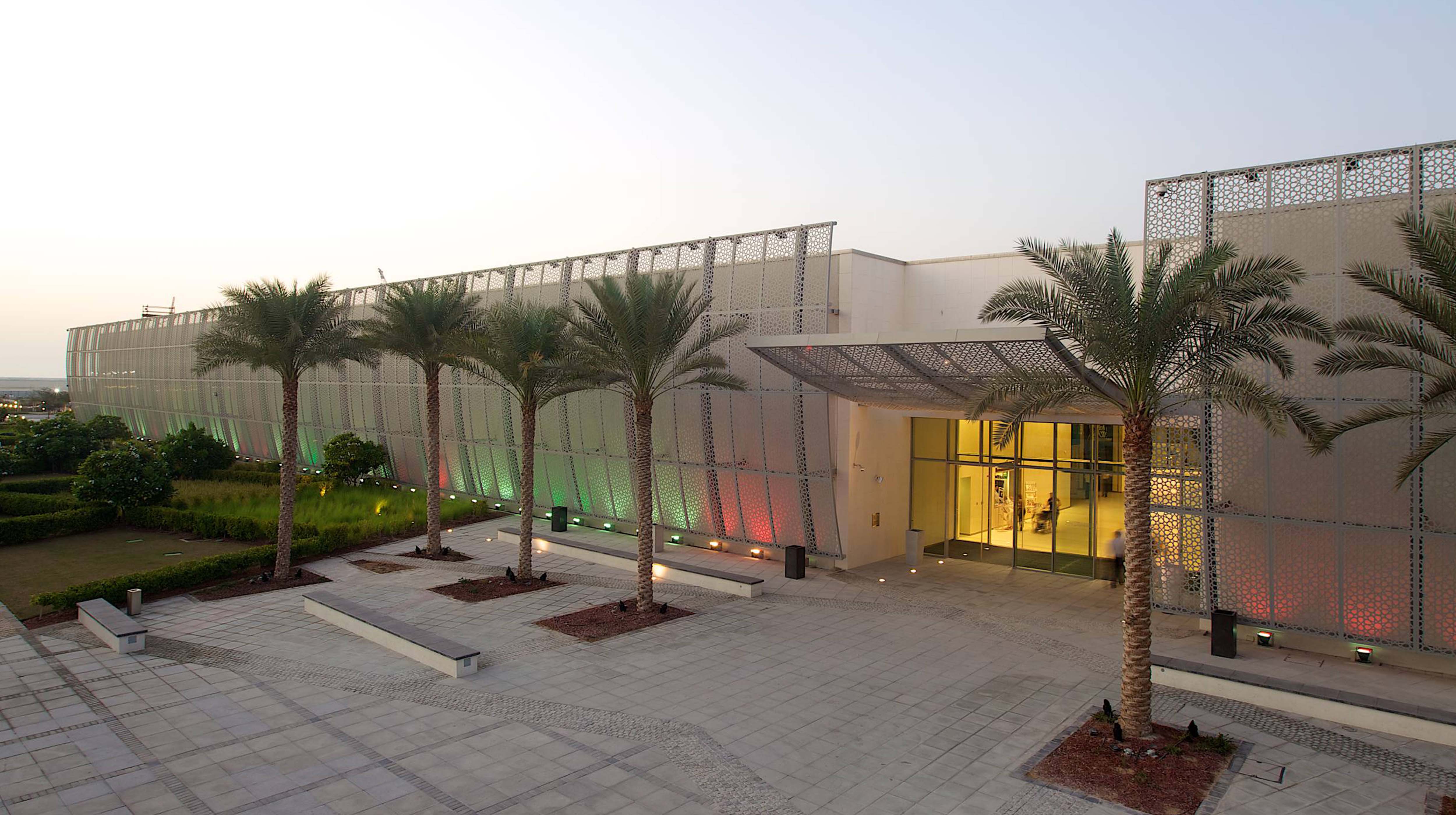 Manarat Al Saadiyat building from the outside