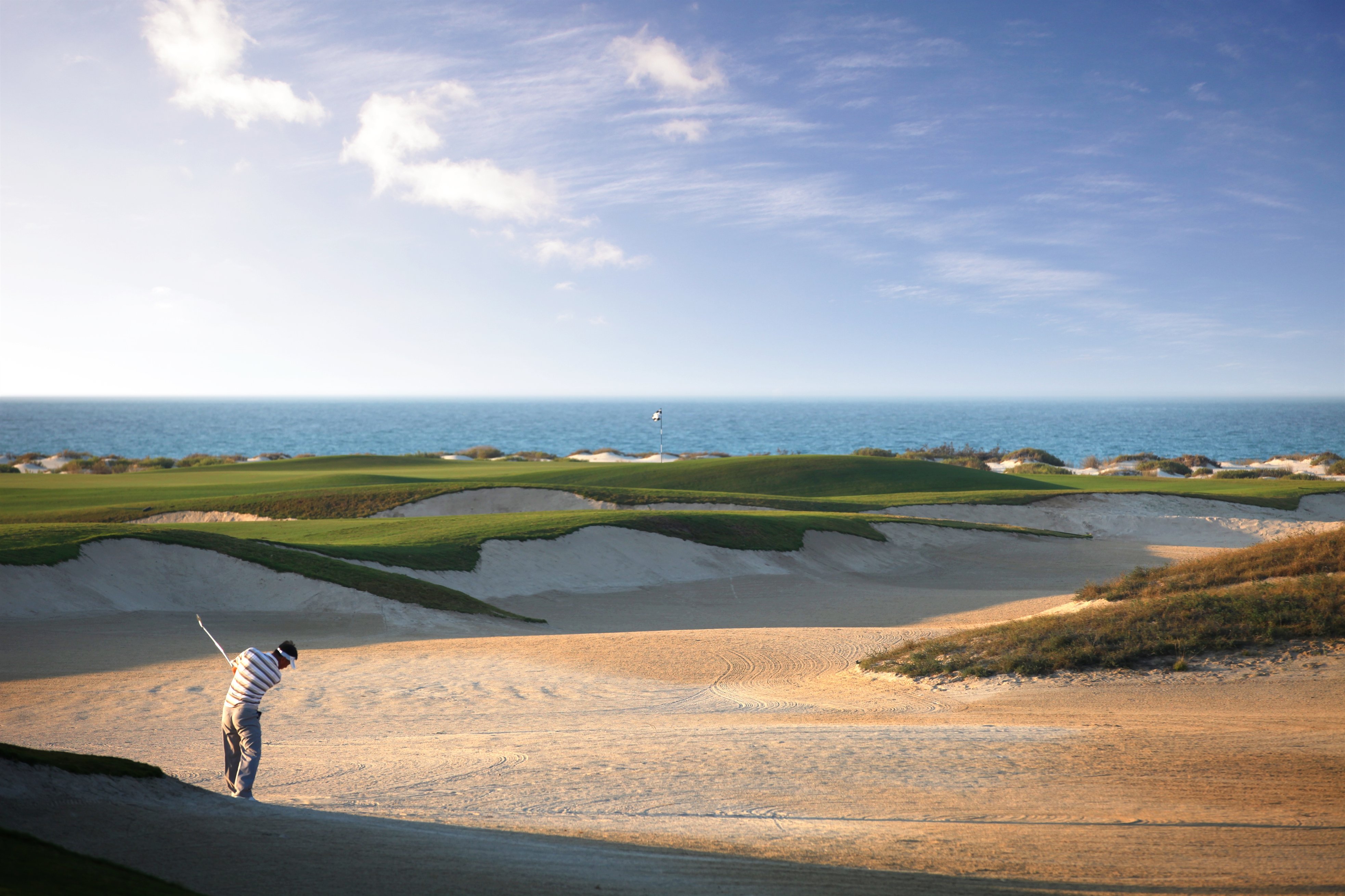 6. Golfspielen und Delfine beobachten im The St. Regis Saadiyat Island Resort 