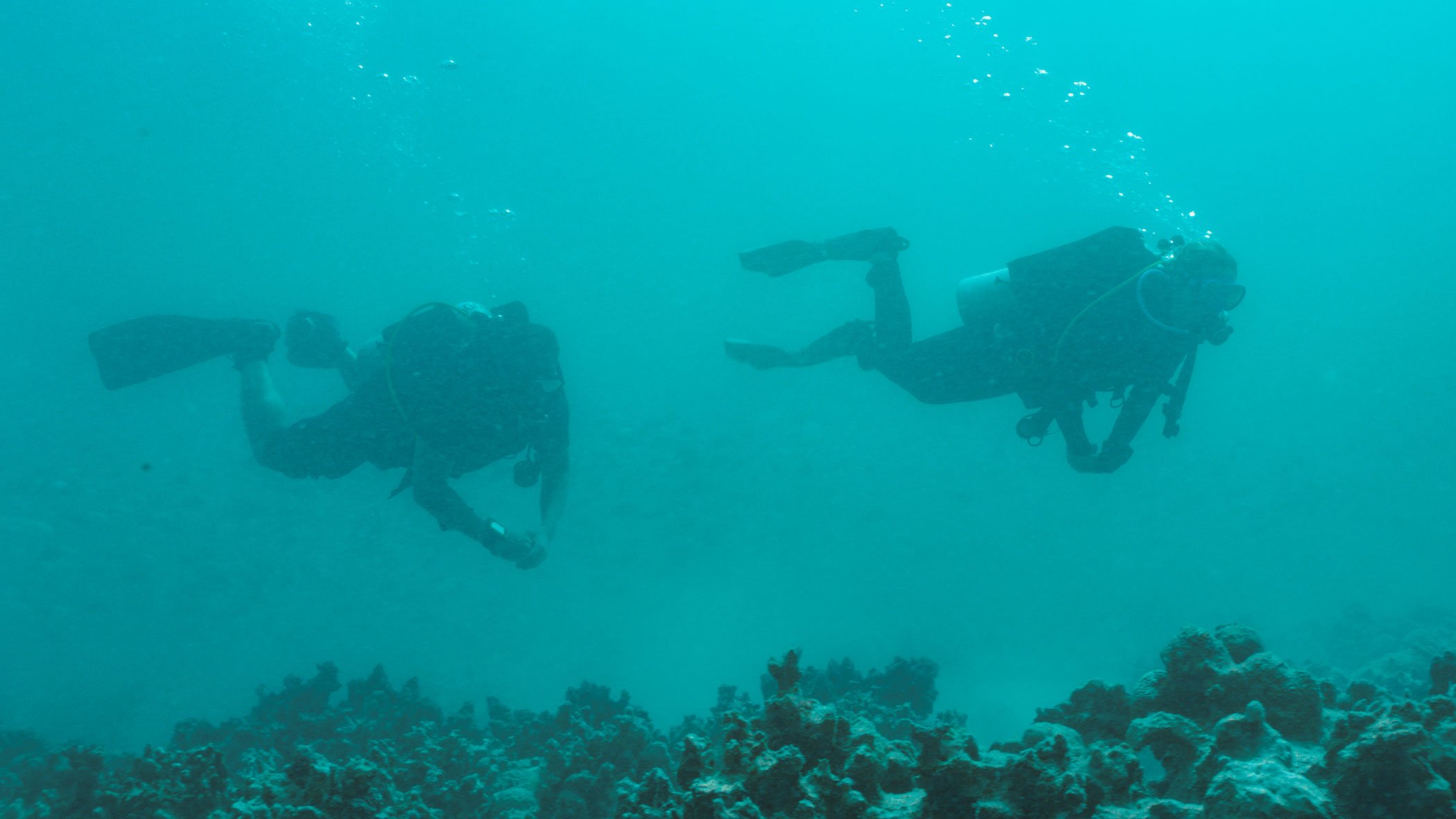 Scuba diving