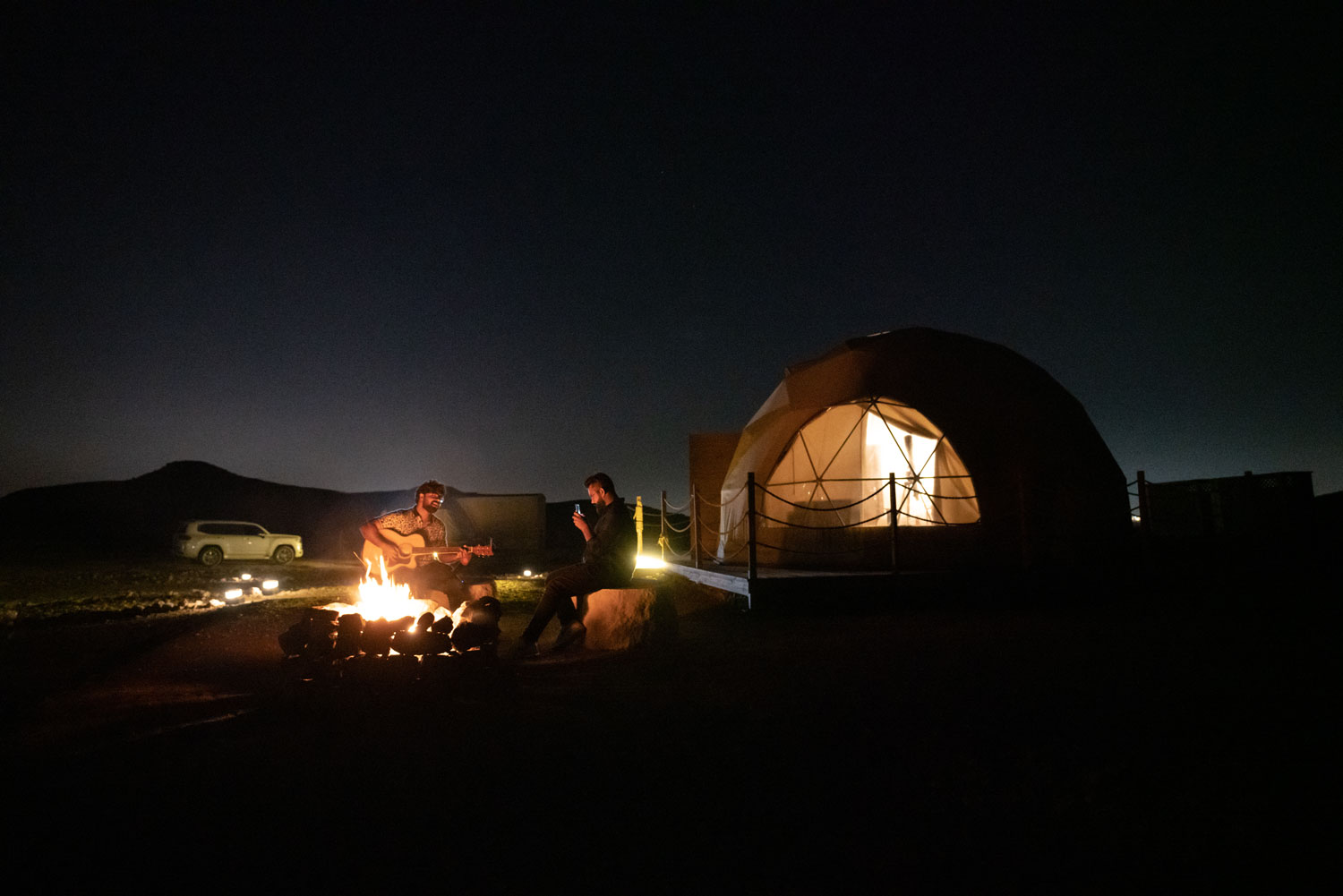 Camping in Abu Dhabi