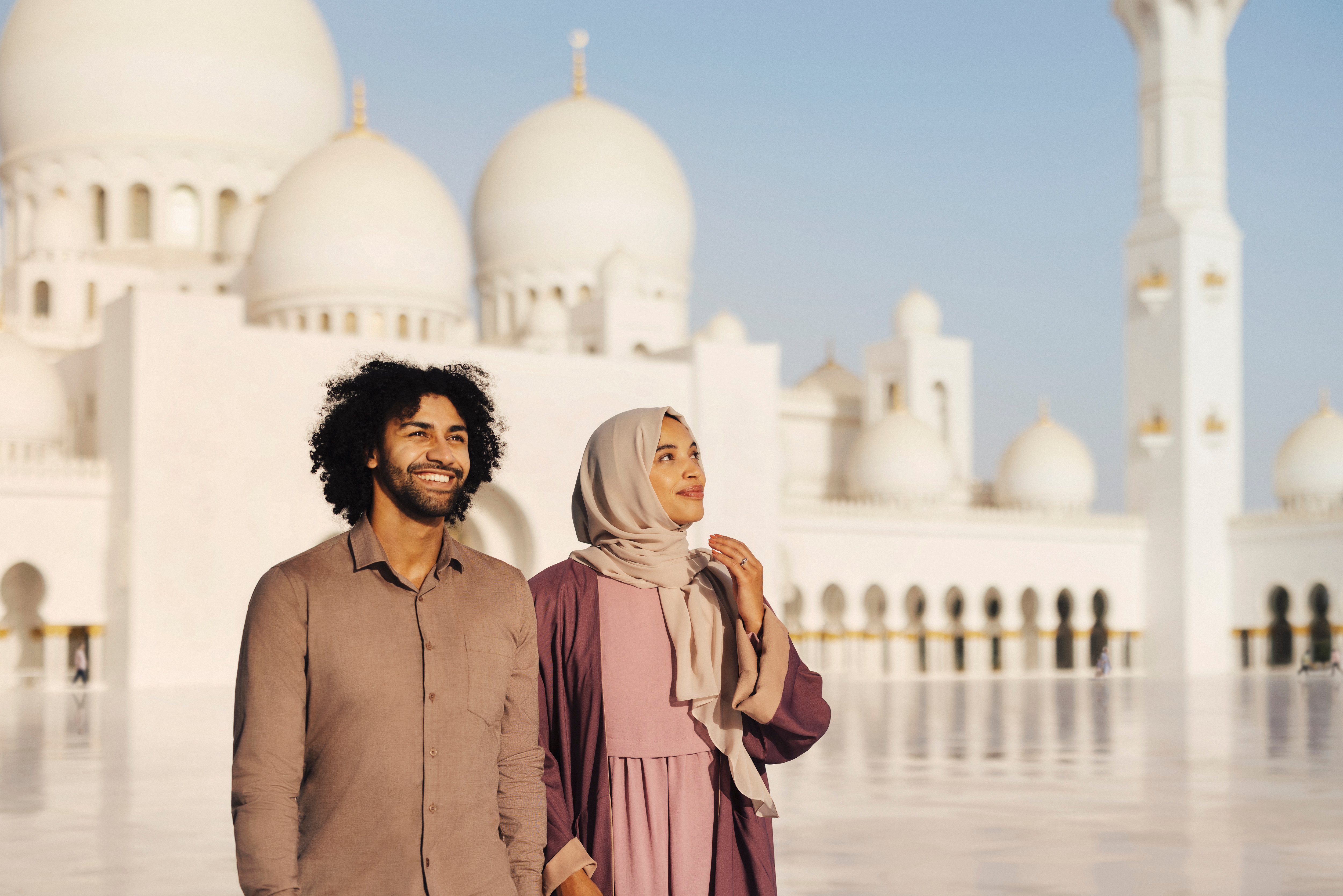 Marvel at the Sheikh Zayed Grand Mosque