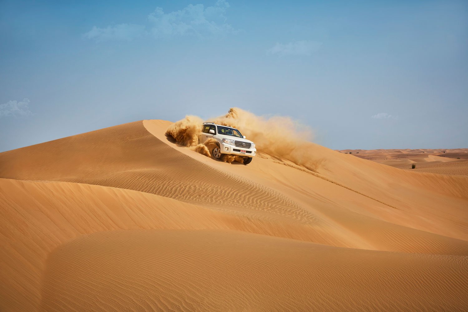 An exhilarating ride across Abu Dhabi's sand dunes