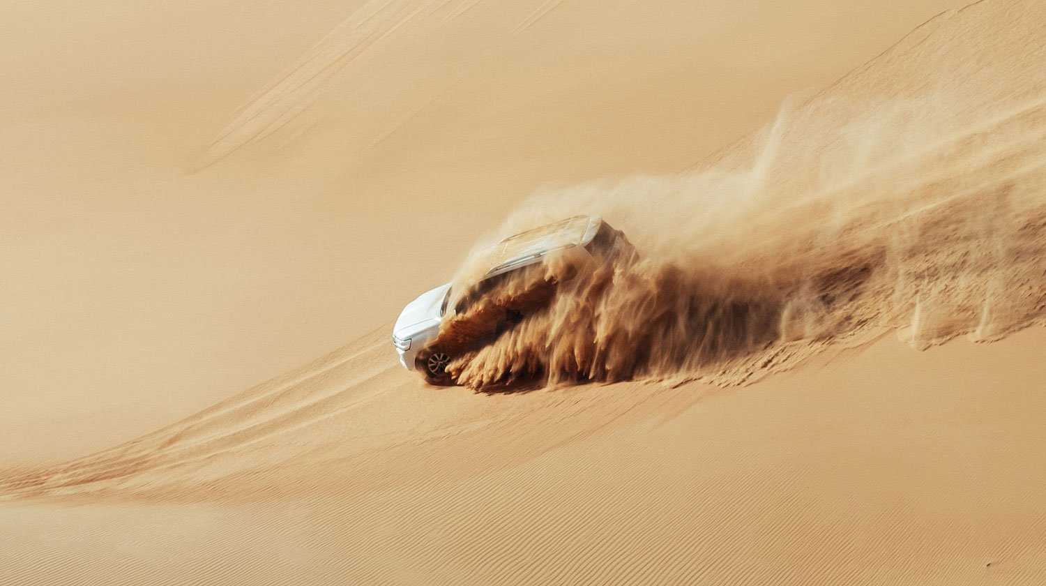 An exhilarating ride across Abu Dhabi's sand dunes