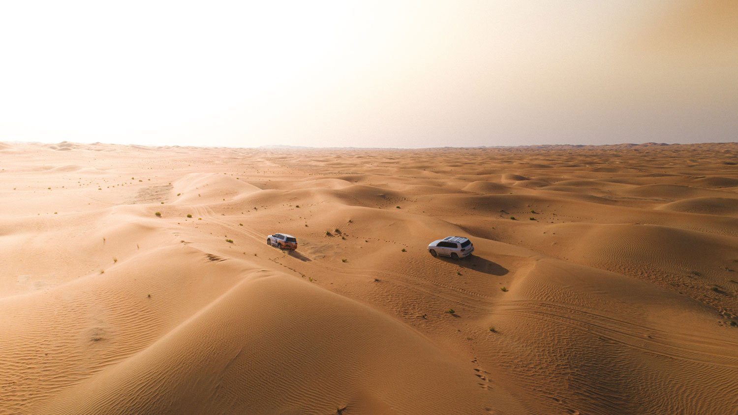 An exhilarating ride across Abu Dhabi's sand dunes