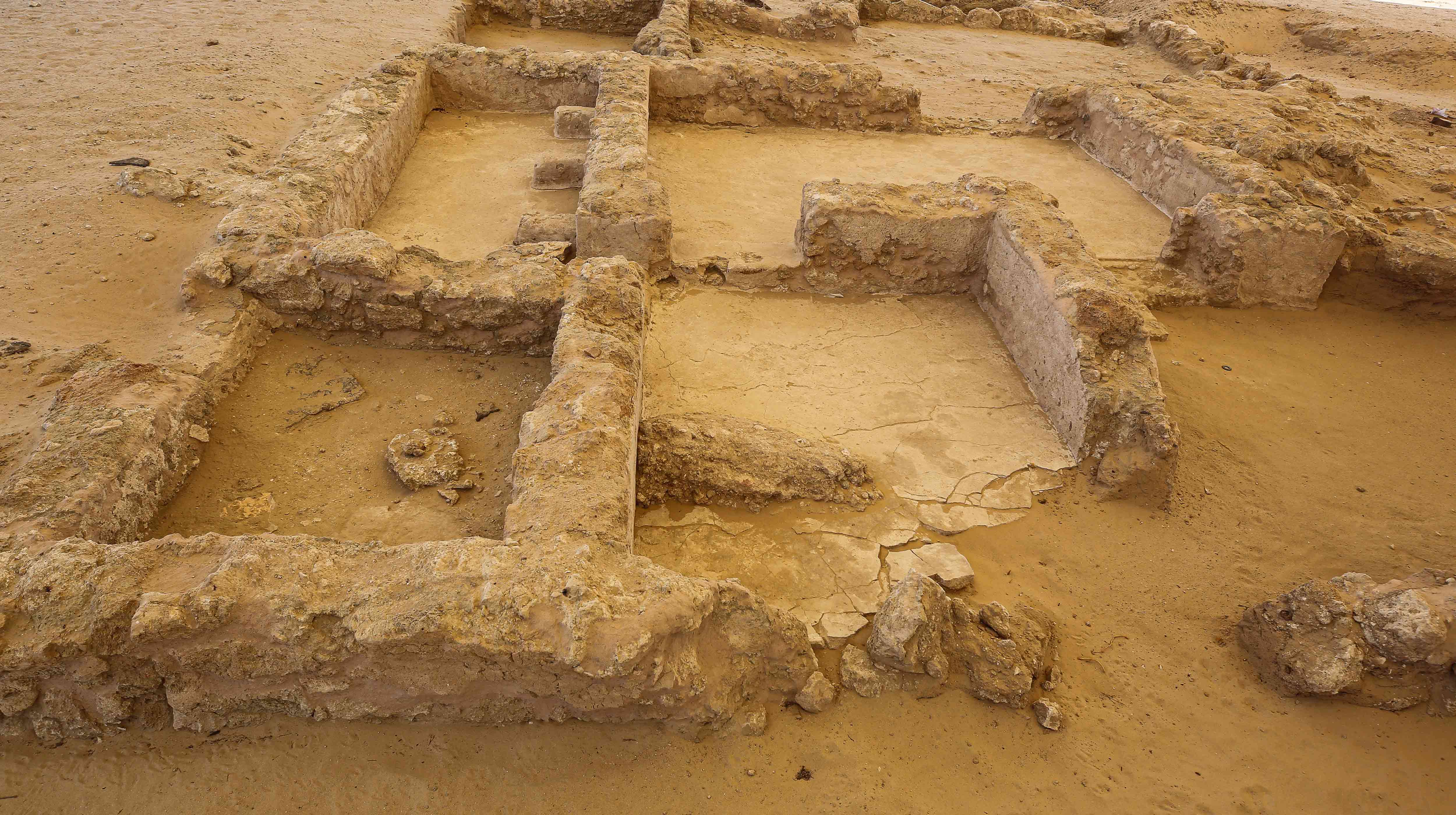 The church and monastery of Sir Bani Yas Island